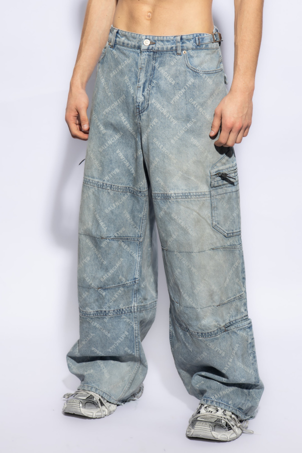 Balenciaga sparkle jeans best sale